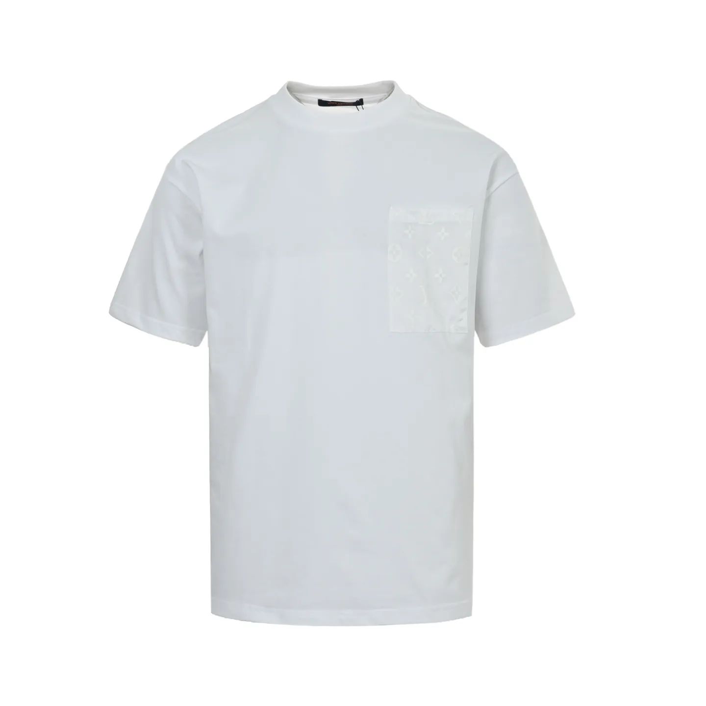 Louis Vuitton/Louis Vuitton 26ss nylon pocket presbyopic print short sleeves